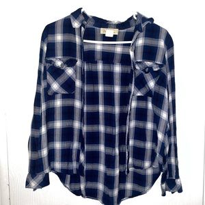 Blue flannel